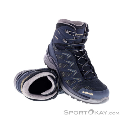 Lowa Innox Pro GTX Mid Herren Wanderschuhe Gore-Tex-Blau-8