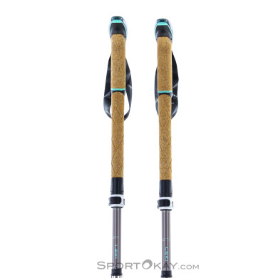 Leki Cressida FX Carbon 100-120cm Trekkingstöcke-Türkis-100-120