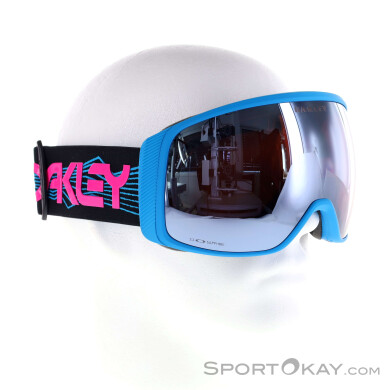 Oakley Flight Tracker L Skibrille-Blau-L