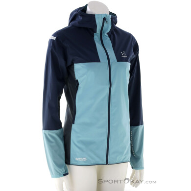Haglöfs L.I.M Alpha Hood Damen Outdoorjacke-Blau-S