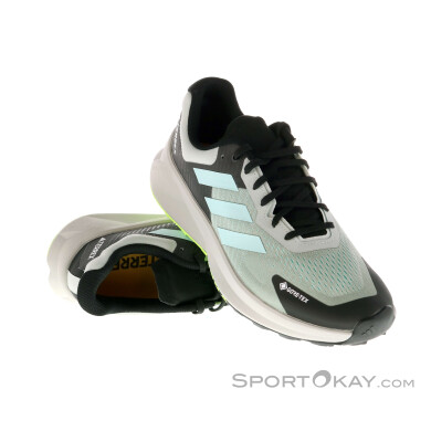 adidas Terrex Soulstride Flow GTX Herren Traillaufschuhe Gore-Tex-Türkis-8