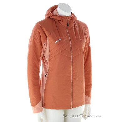 Mammut Rime Light IN Flex Hooded Damen Isolationsjacke-Pink-Rosa-XS