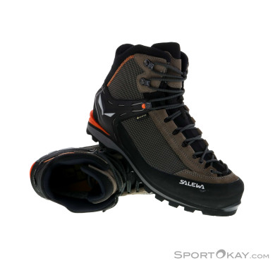 Salewa Crow GTX Herren Bergschuhe Gore-Tex-Braun-9,5