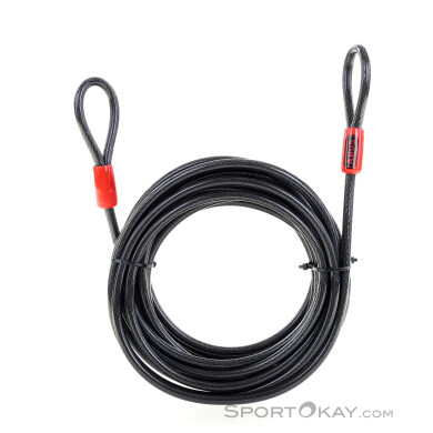 Abus Cobra Stahlkabel 10/1000 Fahrradschloss Zubehör-Schwarz-One Size