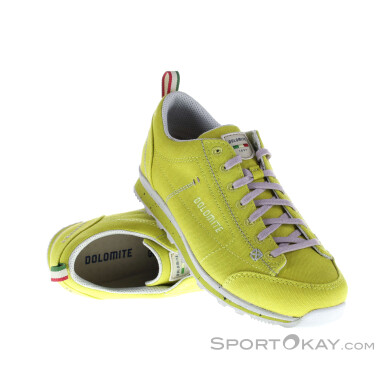 Dolomite 54 LH Canvas Evo Damen Freizeitschuhe-Gelb-4