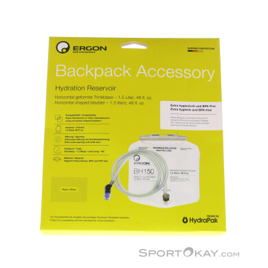Ergon BH150 Trinksystem-Weiss-1,5