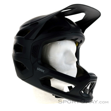 Uvex Revolt MIPS Fullface Helm abnehmbar-Schwarz-57-61