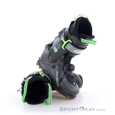 Salomon Mountain Summit Pure Herren Tourenschuhe-Schwarz-28,5