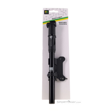 SportOkay.com Road Minipumpe-Schwarz-One Size