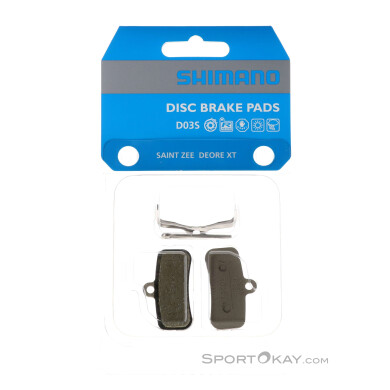 Shimano D03S Resin Bremsbeläge-Schwarz-One Size