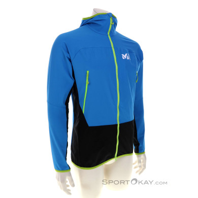 Millet Geo XCS Hoodie Herren Outdoorjacke-Blau-S