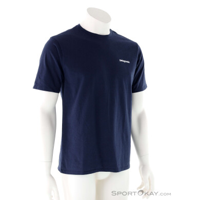 Patagonia P-6 Logo Responsibili-Tee Herren T-Shirt-Dunkel-Blau-L