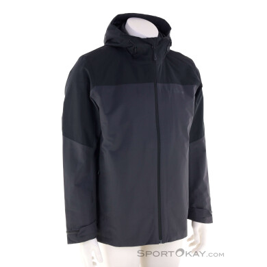 Jack Wolfskin Glaadbach 3in1 Herren Outdoorjacke-Schwarz-M