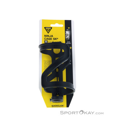 Topeak Ninja Cage SK+ Flaschenhalter rechts-Schwarz-One Size