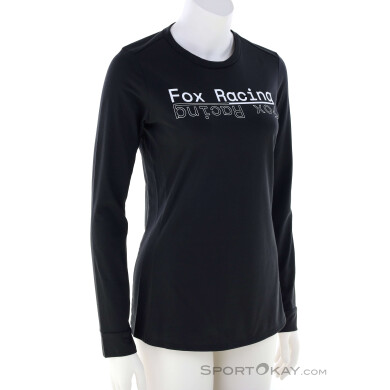 Fox Ranger Drirelease MD L/S Damen Bikeshirt-Schwarz-M