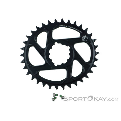 Sram Oval X-Sync 2 Direct Mount 3mm Kettenblatt-Schwarz-34