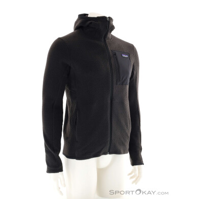 Patagonia R1 Air Full-Zip Herren Fleecejacke-Schwarz-XL