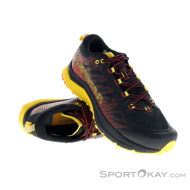 La Sportiva Jackal II GTX Herren Traillaufschuhe Gore-Tex-Schwarz-45