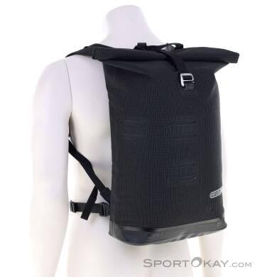 Ortlieb Commuter-Daypack High-Vis 21l Rucksack-Schwarz-21