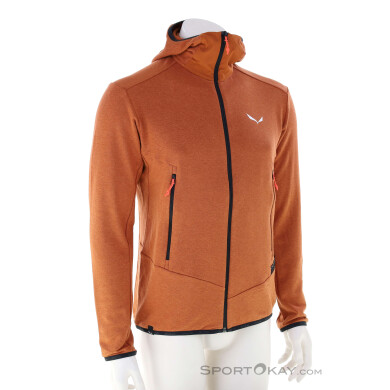 Salewa Agner Hemp 2 Hooded Herren Outdoorjacke-Orange-M