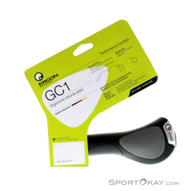 Ergon GC1 Griffe-Schwarz-One Size
