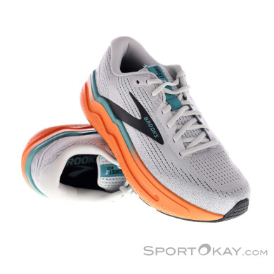 Brooks Ghost Max 2 Herren Laufschuhe-Weiss-10