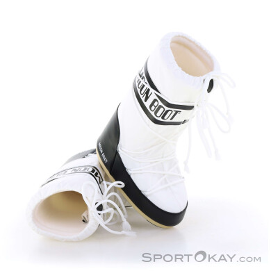 Moon Boot Icon Nylon Winterschuhe-Weiss-39-41