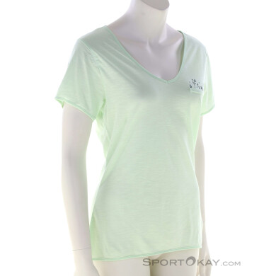 Chillaz Monaco Damen T-Shirt-Hell-Grün-38