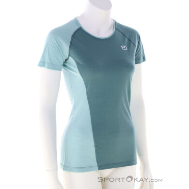 Ortovox 120 Cool Tec Fast Upward Damen T-Shirt-Grün-XS