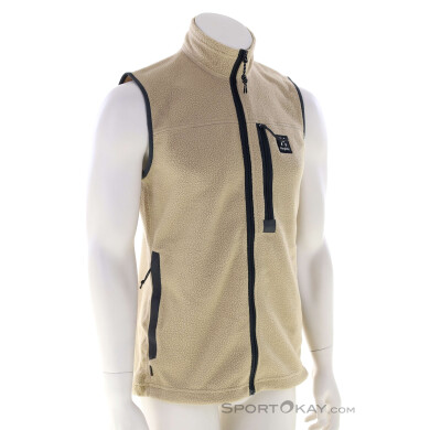 Haglöfs Malung Pile Vest Herren Outdoorweste-Beige-S