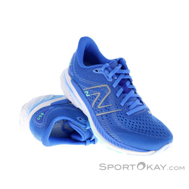 New Balance Width 2A Fresh Foam X 860 v13 Damen Laufschuhe-Blau-7,5