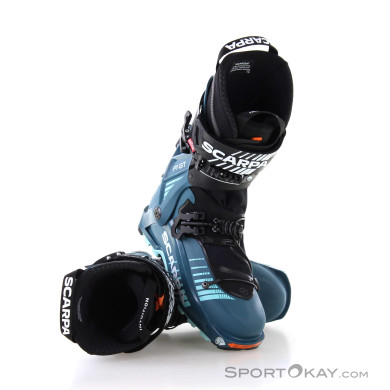 Scarpa F1 GT Damen Tourenschuhe-Blau-24