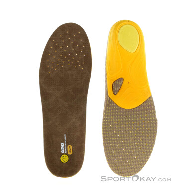Sidas 3 Feet Outdoor Mid Einlegesohlen-Gelb-M