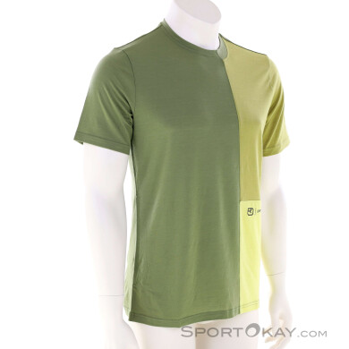 Ortovox 150 Cool Crack TS Herren T-Shirt-Oliv-Dunkelgrün-L