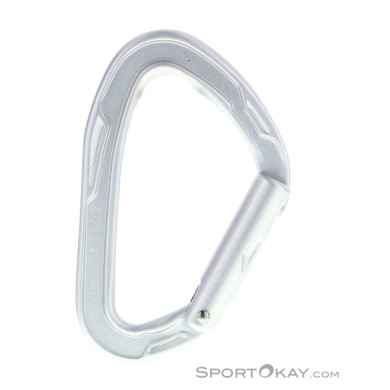 Edelrid Mission Straight Schnappkarabiner-Silber-One Size
