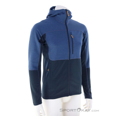 Fjällräven Abisko Trail Fleece Herren Fleecejacke-Dunkel-Blau-S