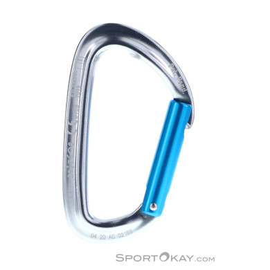 Camp Orbit Straight Gate Schnappkarabiner-Blau-One Size