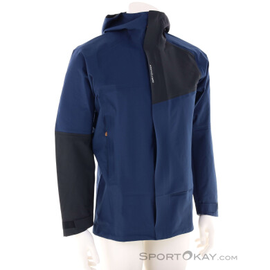 Ortovox Seceda 3L Herren Outdoorjacke-Dunkel-Blau-S