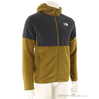The North Face Glavier Heavyweight FZ Herren Sweater-Oliv-Dunkelgrün-S