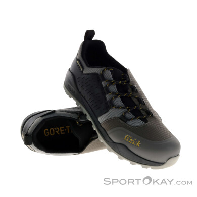 Fizik Terra Ergolace GTX Herren MTB Schuhe Gore-Tex-Dunkel-Grau-41