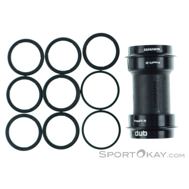 Sram DUB Pressfit 30 Innenlager-Schwarz-One Size