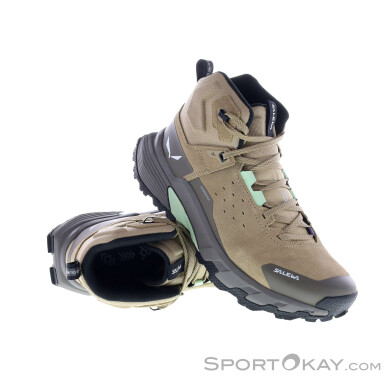 Salewa Pedroc 2 Leather MID PTX Damen Wanderschuhe-Braun-5