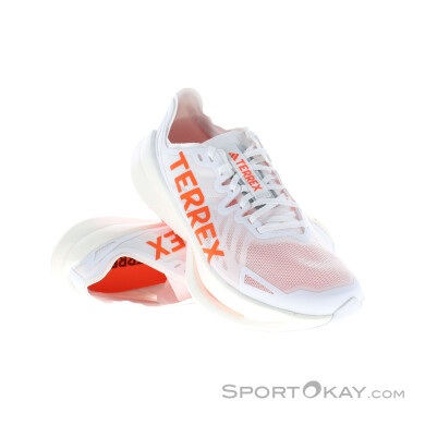 adidas Terrex Agravic Speed Ultra Herren Traillaufschuhe-Weiss-8,5