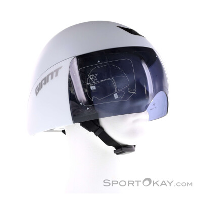 Giant Rivet Mips Rennradhelm-Weiss-S