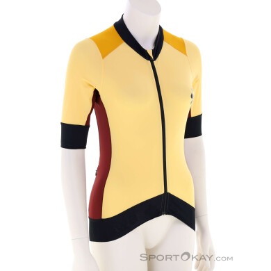 Sweet Protection Crossfire Shortsleeve Jersey Damen Bikeshirt-Gelb-M