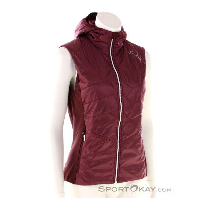Löffler Hooded PL60 Damen Tourenweste-Rot-40