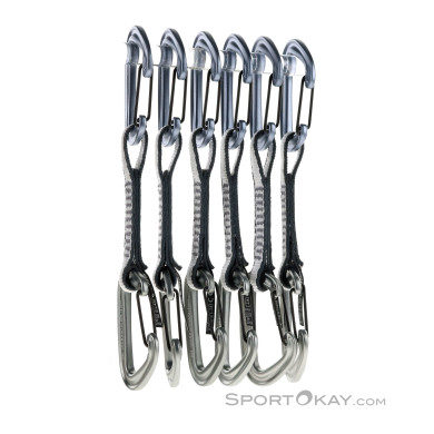 Black Diamond Miniwire 12cm 6er Expressschlingen-Set-Grau-12