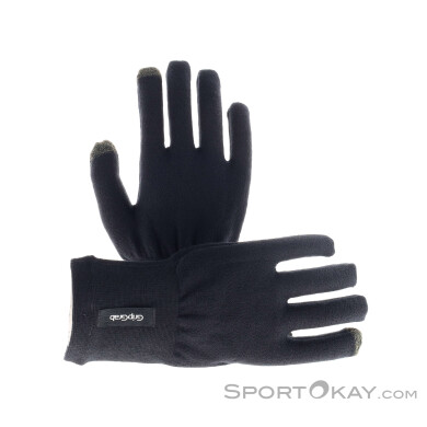 GripGrab Merino Wool Liner Winter Bikehandschuhe-Schwarz-XS-S