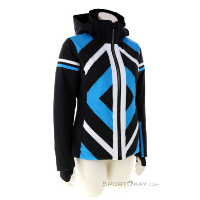 CMP Jacket Zip Hood Damen Skijacke-Türkis-36