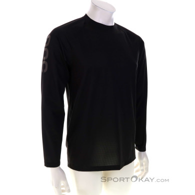POC Essential MTB L/S Herren Bikeshirt-Schwarz-M